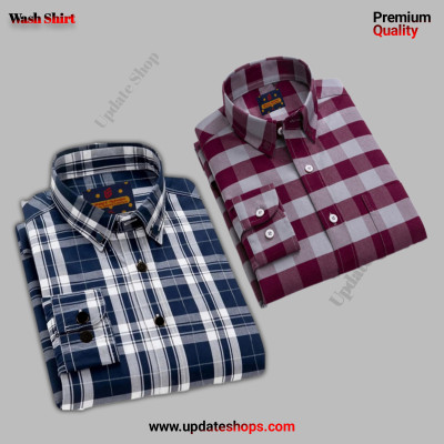 Long Sleeve Chak shirt For Man