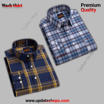 Long Sleeve Chak shirt For Man