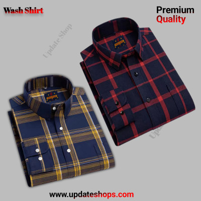 Long Sleeve Chak shirt For Man