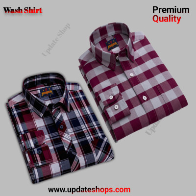 Long Sleeve Chak shirt For Man