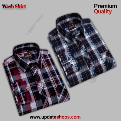 Long Sleeve Chak shirt For Man
