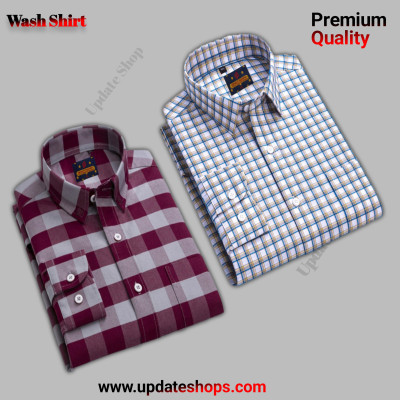 Long Sleeve Chak shirt For Man