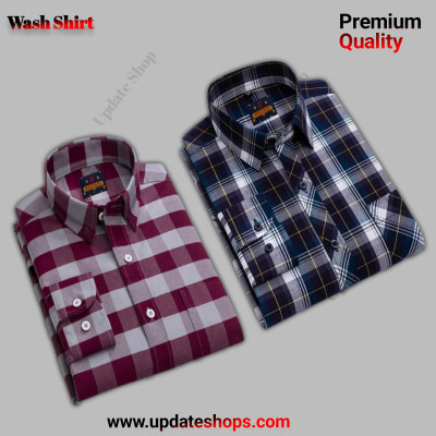 Long Sleeve Chak shirt For Man