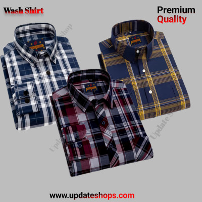 Long Sleeve Chak shirt For Man