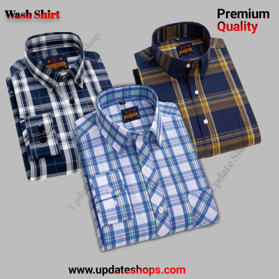 Long Sleeve Chak shirt For Man
