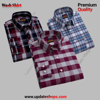 Long Sleeve Chak shirt For Man