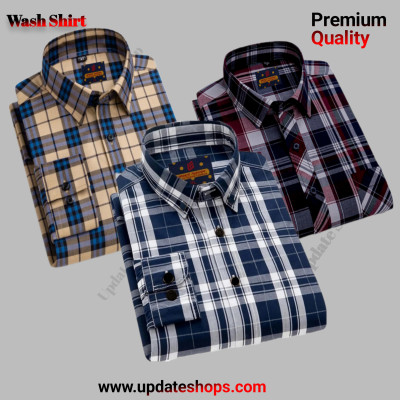 Long Sleeve Chak shirt For Man