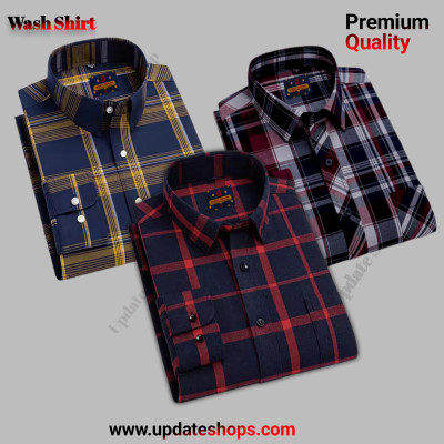 Long Sleeve Chak shirt For Man