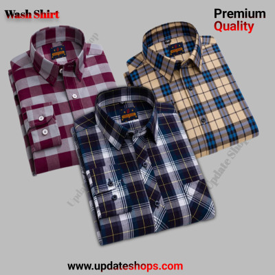 Long Sleeve Chak shirt For Man