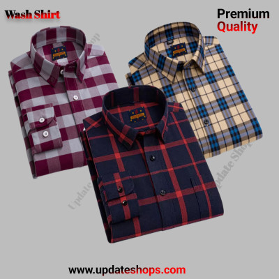 Long Sleeve Chak shirt For Man