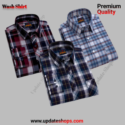 Long Sleeve Chak shirt For Man