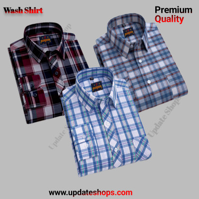 Long Sleeve Chak shirt For Man