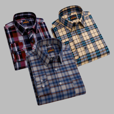 Long Sleeve Chak shirt For Man