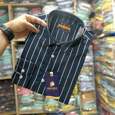 ফুল হাতা ১০০% সুতি প্রিমিয়াম কোয়ালিটি  শার্ট।