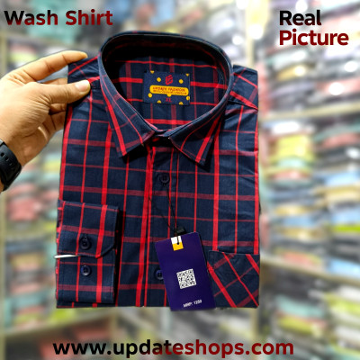অরজিনাল ছবি ফুল হাতা চেক শার্ট।