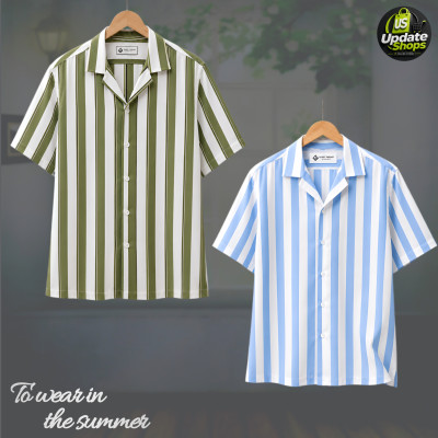 1 Piece Linen Half Sleeve Shirt