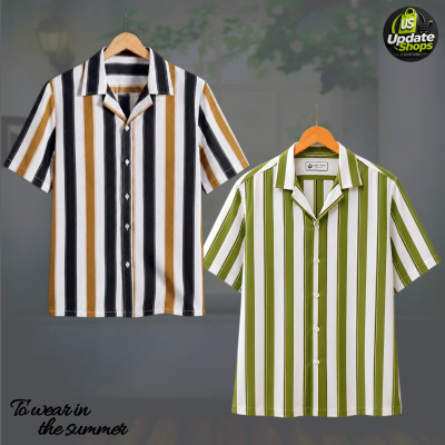 1 Piece Linen Half Sleeve Shirt