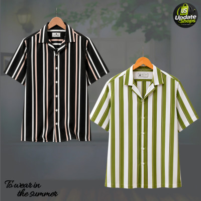 1 Piece Linen Half Sleeve Shirt