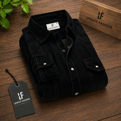 Denim double pocket Shirt 1 piece