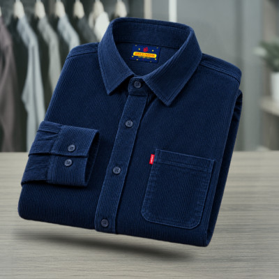 1 Piece Corduroy Full sleeve Singel pocket Shirt.