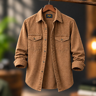 1 piece Export Quality Denim Wash Shirt