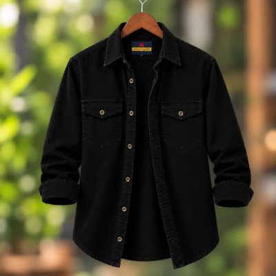 1 piece Export Quality Denim Wash Shirt.