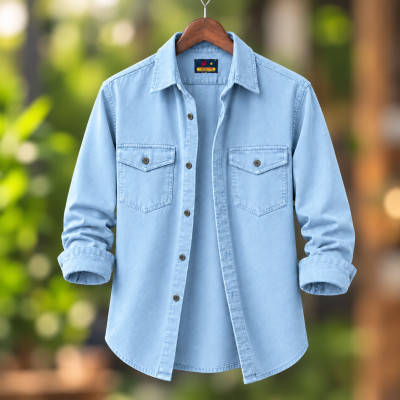 1 piece Export Quality Denim Wash Shirt