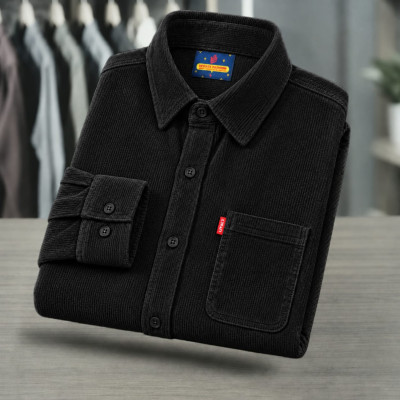 1 Piece Corduroy Full sleeve Singel pocket Shirt.
